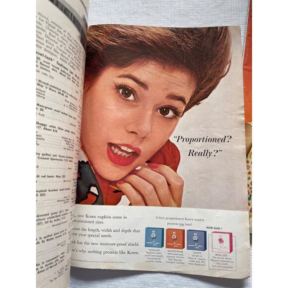 Vintage Co-Ed Magazine Collection Breck Tampax Ads - Picture 6 of 8
